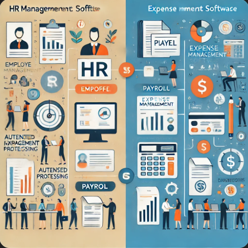 Différences entre logiciel RH et logiciel de gestion de frais